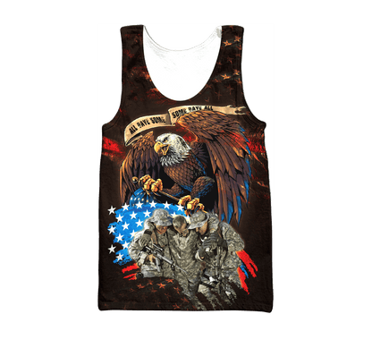 U.SApparel - All Gave Some, Some Gave All Veterans U.S - HAWAIIAN SHIRT , Gifts for veterans
