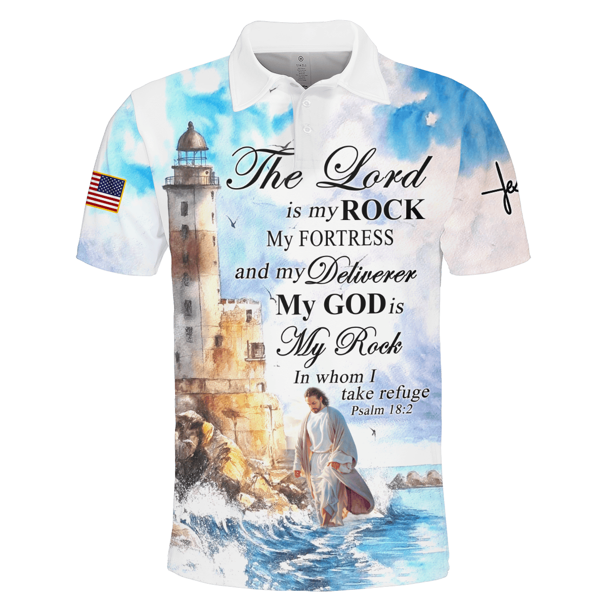 Premium U.S - Jesus Shirt - All Over Prints, easychoo.com