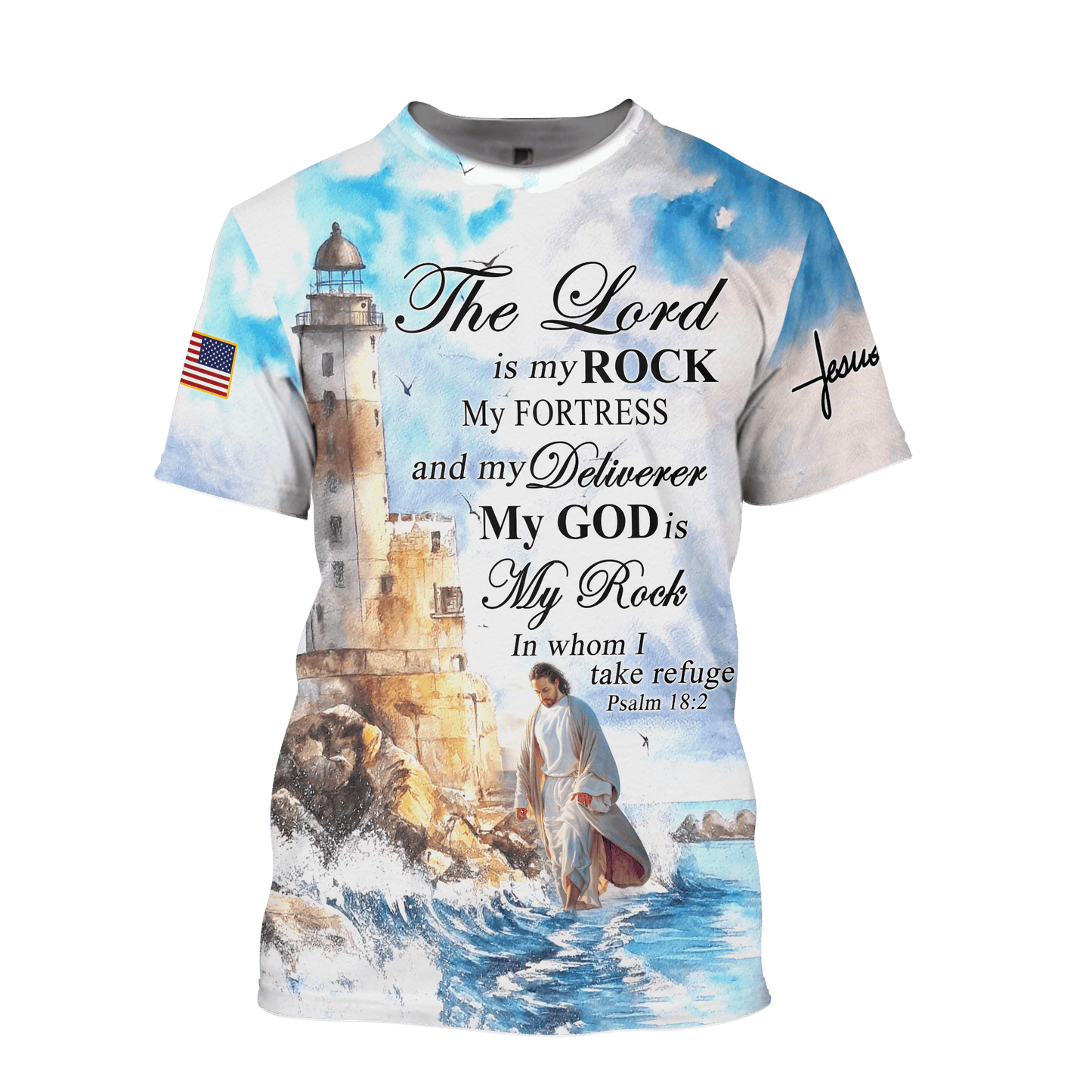 Premium U.S - Jesus Shirt - All Over Prints, easychoo.com