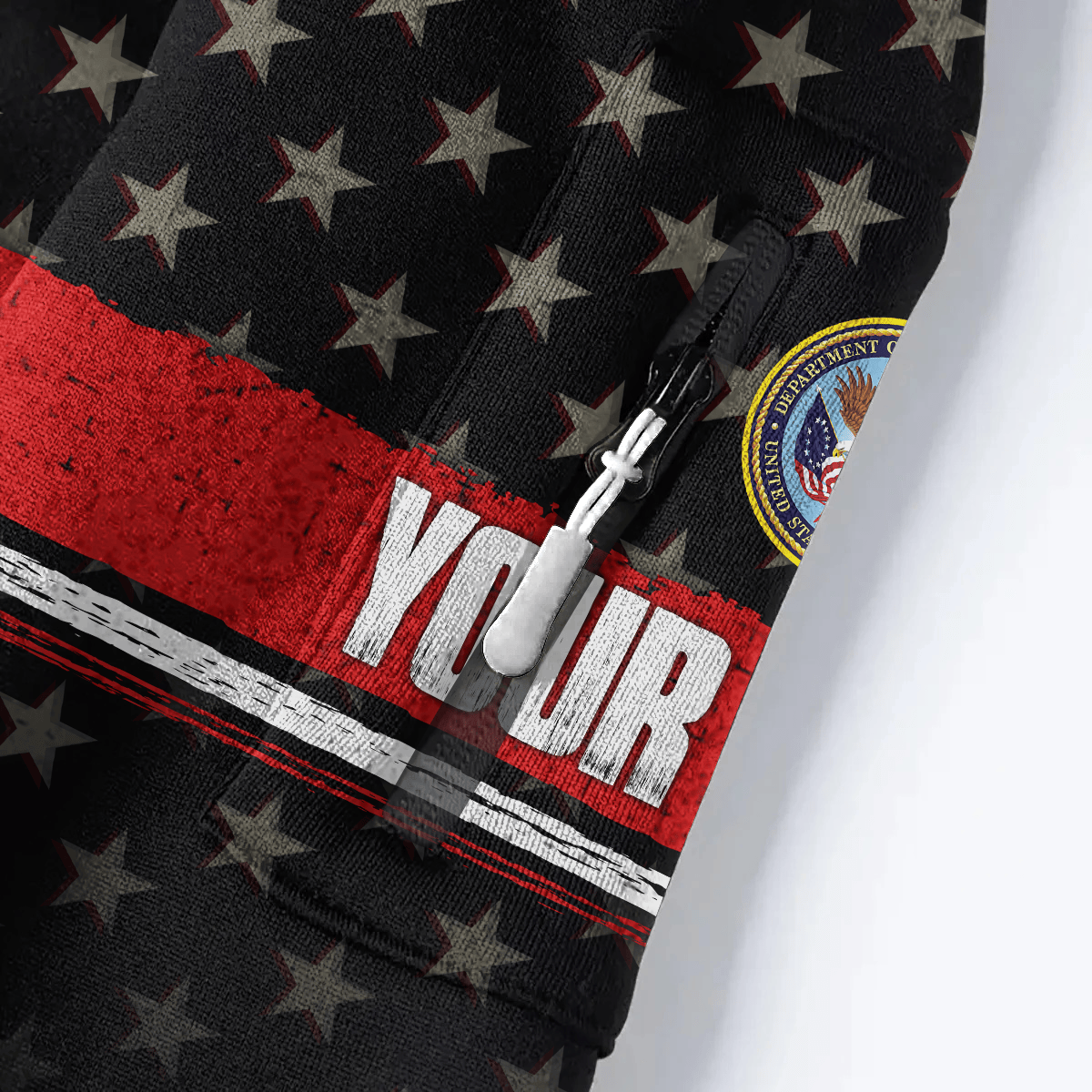 Personalized Name, Remember - Honor - Respect, Hoodie Half Zipper , Gifts for veterans