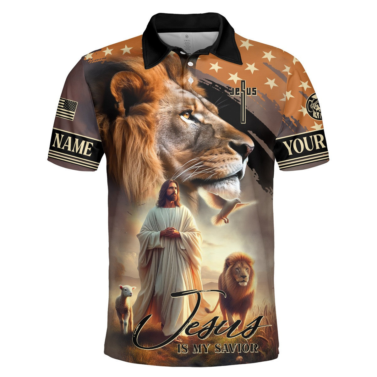 Personalized Name - Jesus Is My Savior, easychoo.com