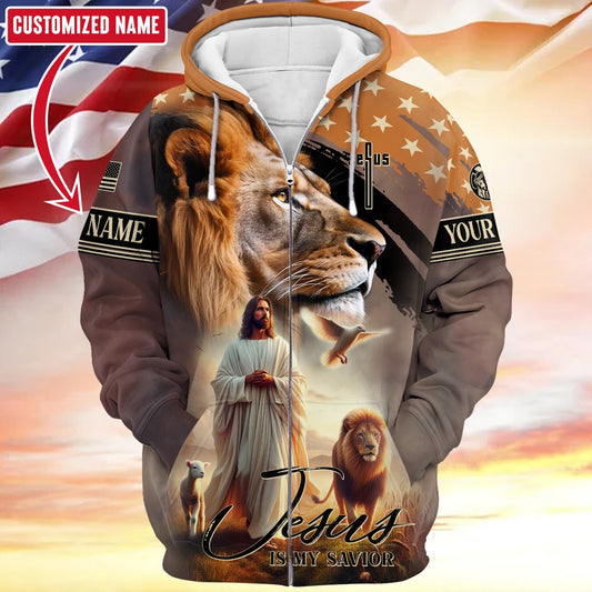 Personalized Name - Jesus Is My Savior, easychoo.com