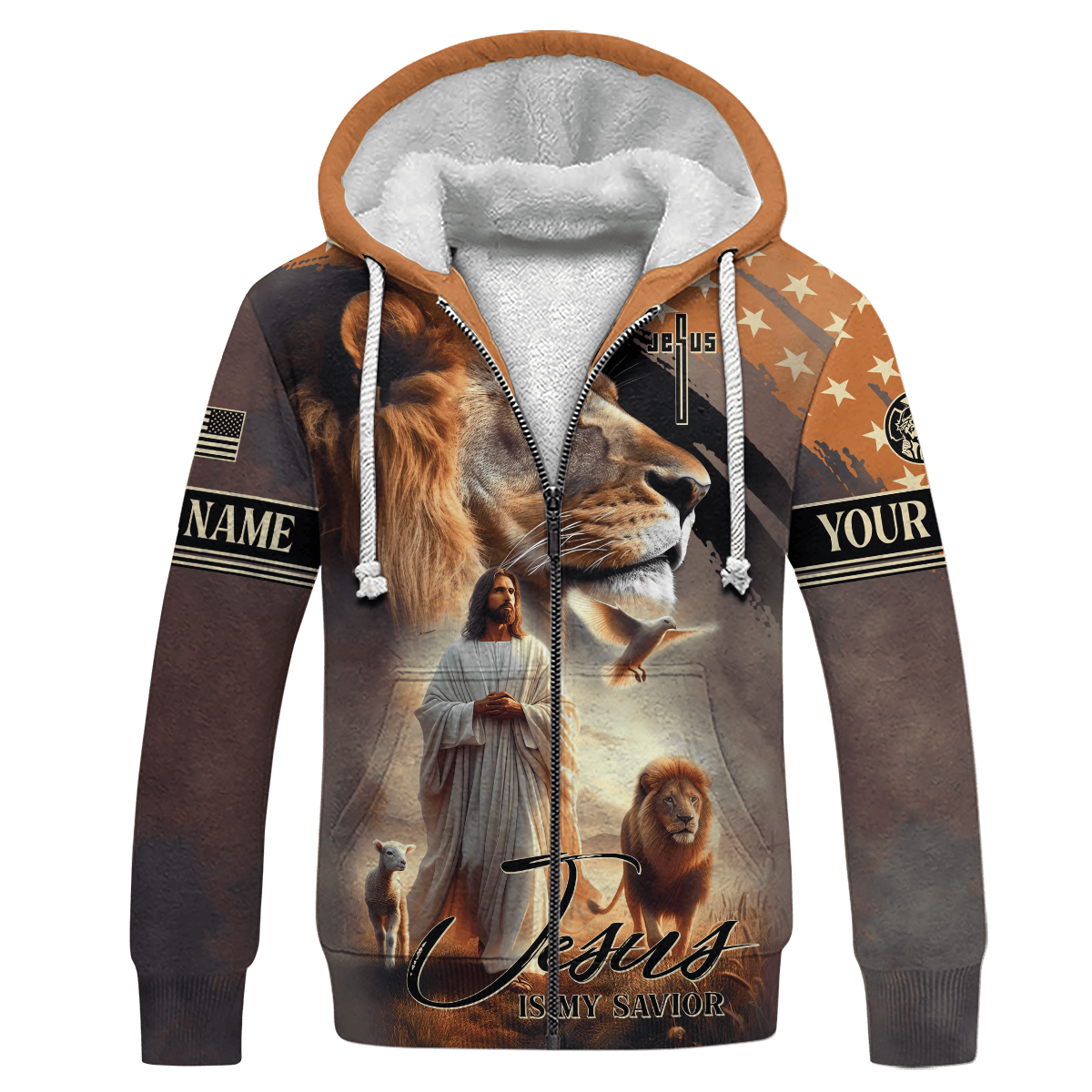 Personalized Name - Jesus Is My Savior, easychoo.com