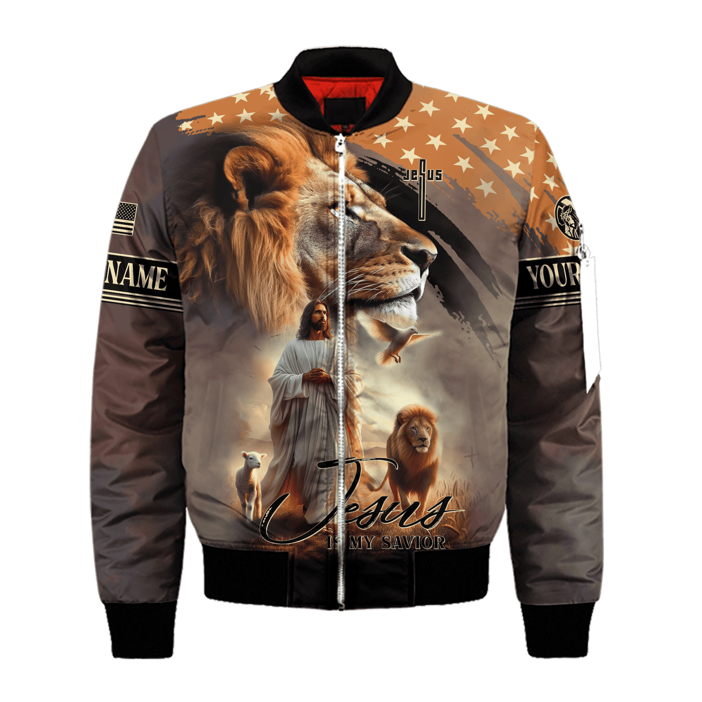 Personalized Name - Jesus Is My Savior, easychoo.com