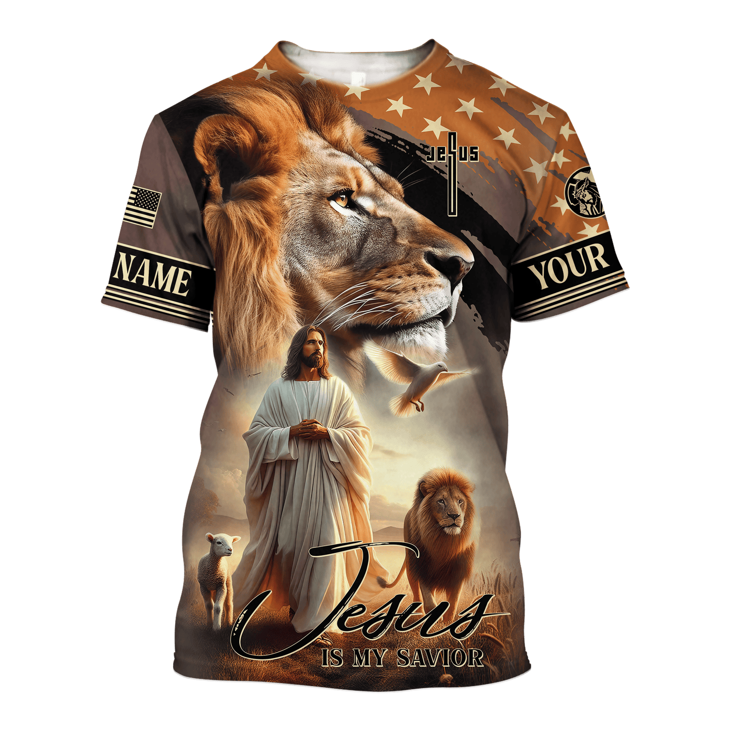 Personalized Name - Jesus Is My Savior, easychoo.com