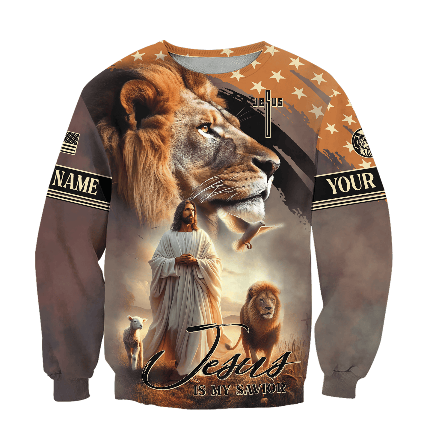 Personalized Name - Jesus Is My Savior, easychoo.com