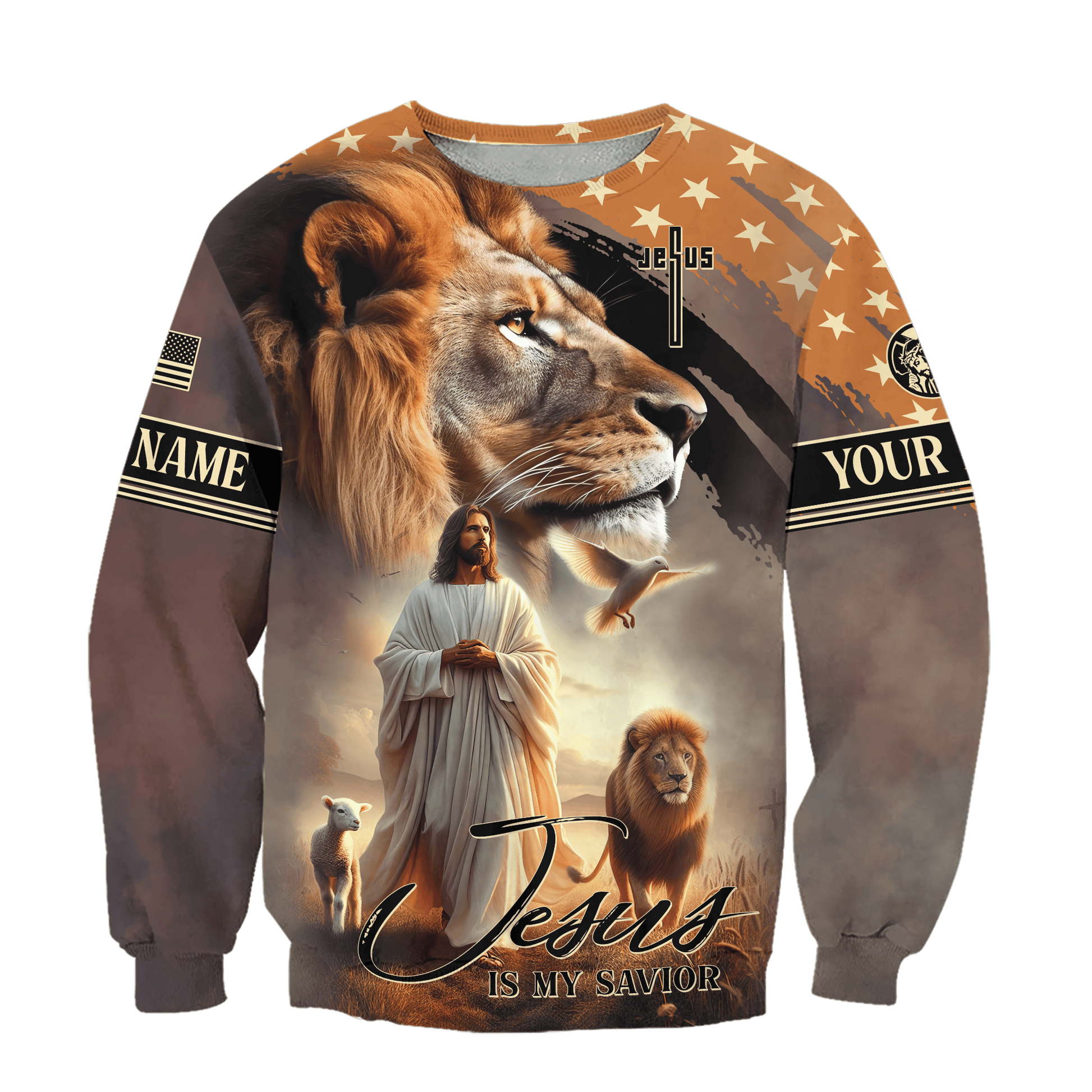 Personalized Name - Jesus Is My Savior, easychoo.com