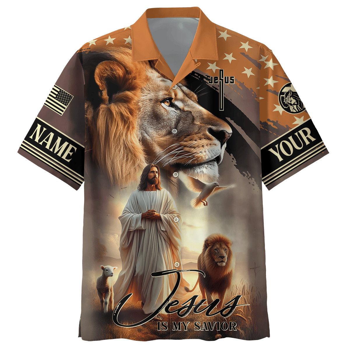 Personalized Name - Jesus Is My Savior, easychoo.com