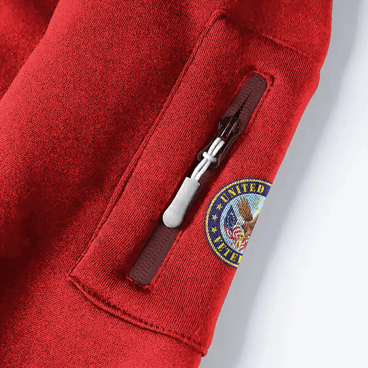 Premium U.S - Honor The Fallen - Hoodie Half Zipper , Gifts for veterans