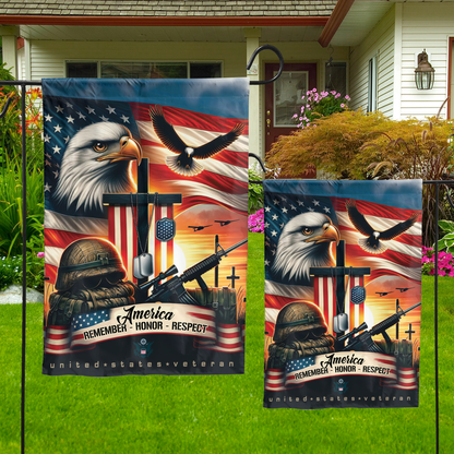PREMIUM PROUDLY SERVED US VETERANS - FLAG , Gifts for veterans