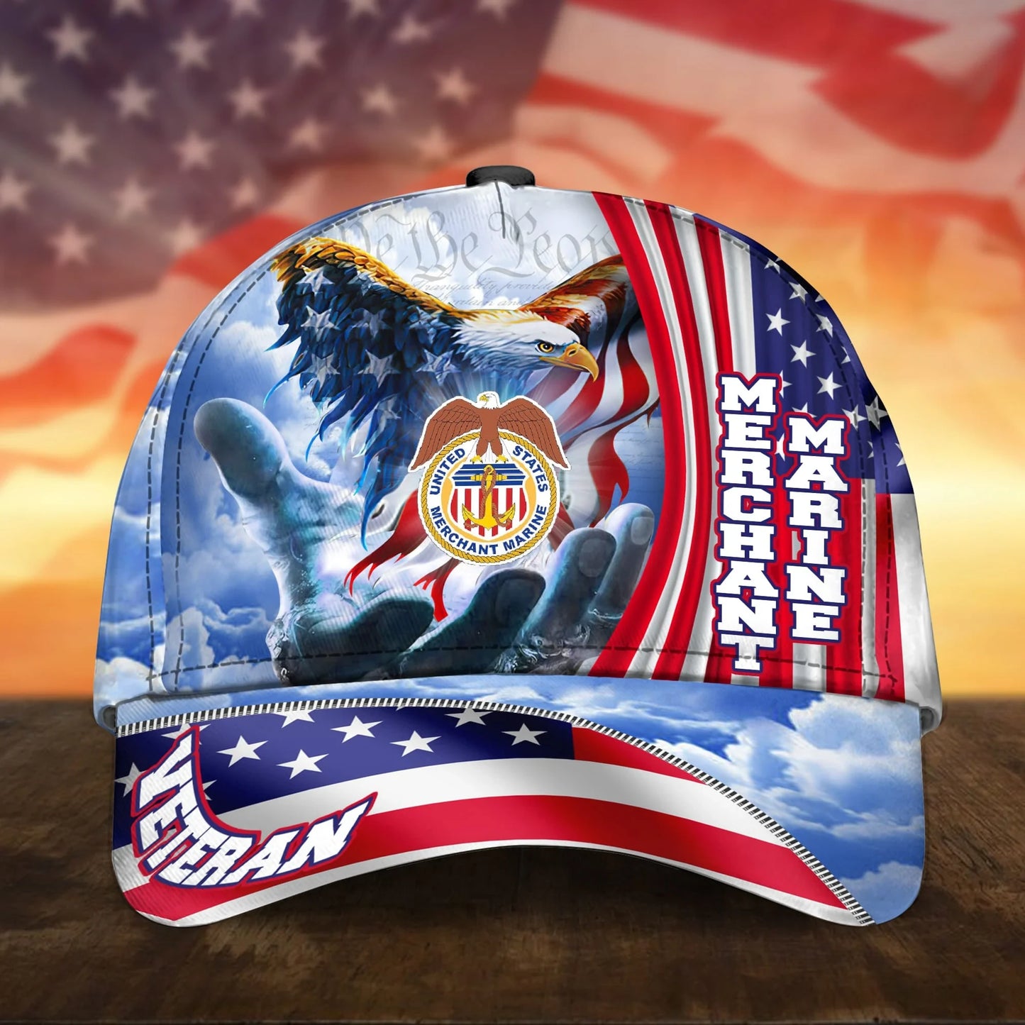 Premium American Pride US Veterans Cap dabc240502