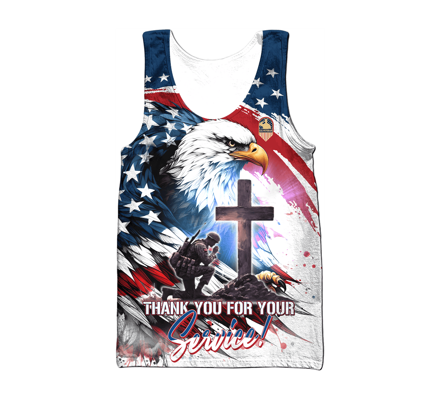 Apparel - Thank You For Your Service! - U.S. VETERAN , Gifts for veterans