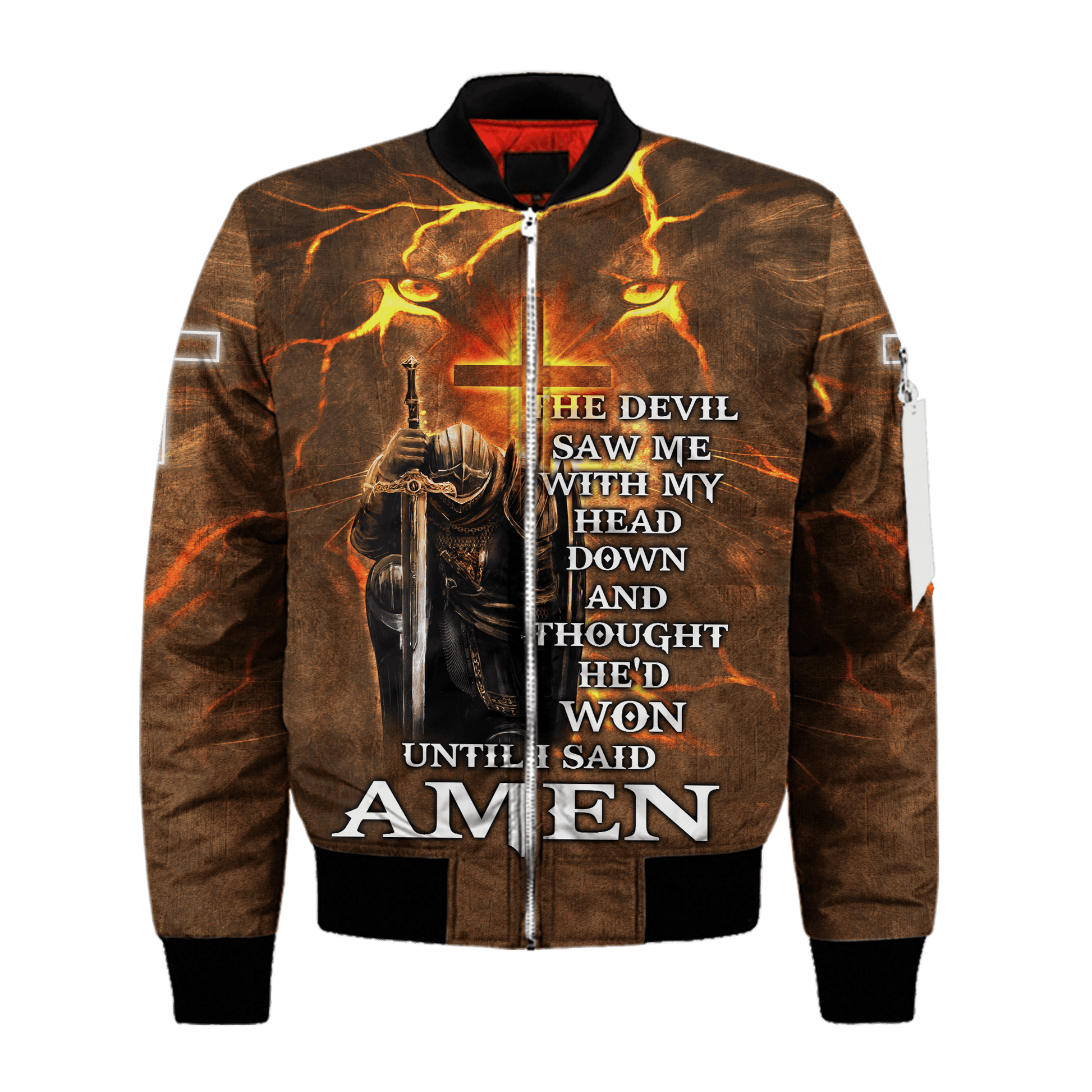 Premium U.S - Knight Templar of Lion Christ - Hoodie All over Prints, easychoo.com