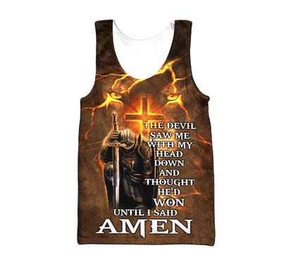 Premium U.S - Knight Templar of Lion Christ - Hoodie All over Prints, easychoo.com