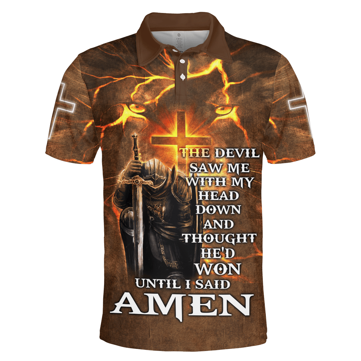Premium U.S - Knight Templar of Lion Christ - Hoodie All over Prints, easychoo.com