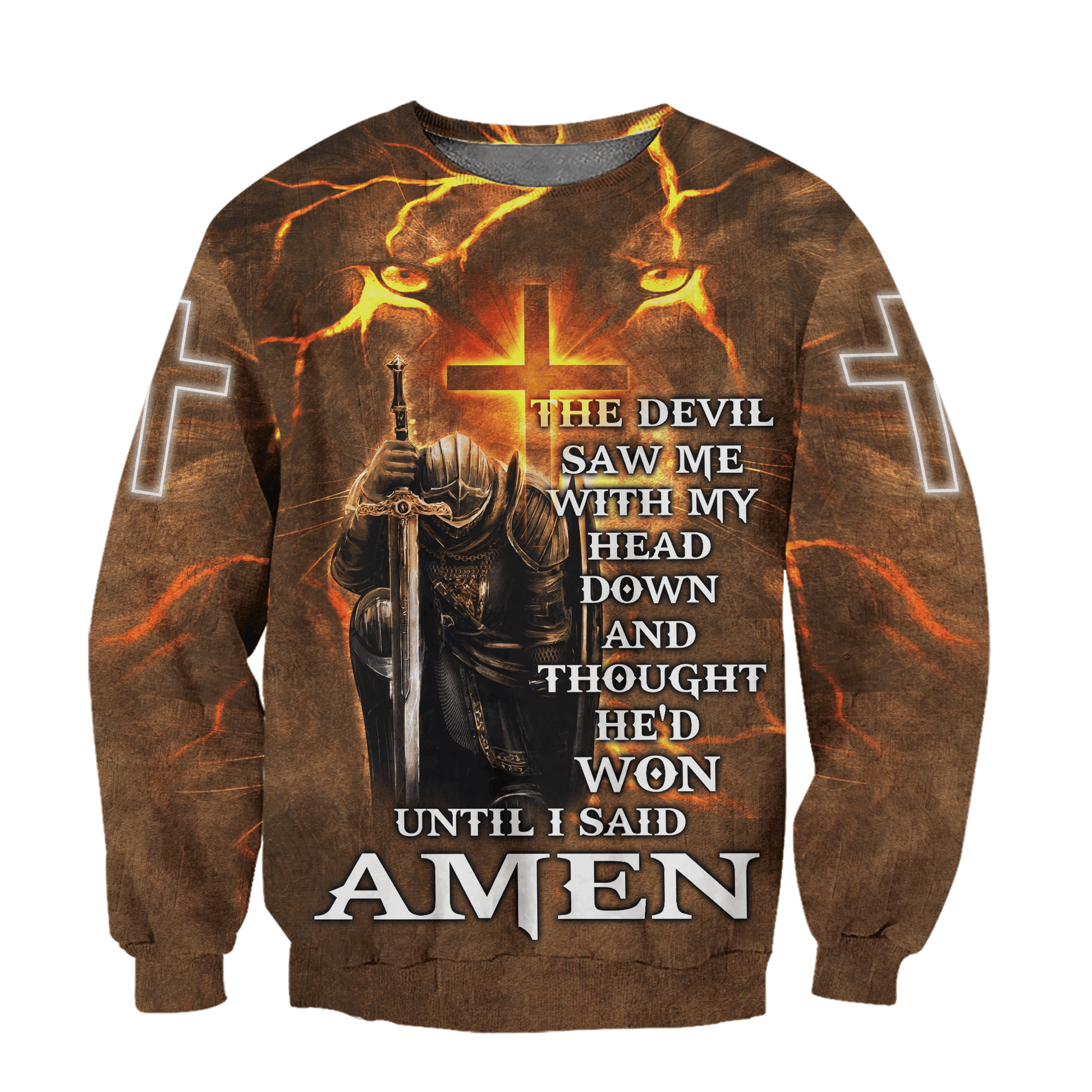 Premium U.S - Knight Templar of Lion Christ - Hoodie All over Prints, easychoo.com