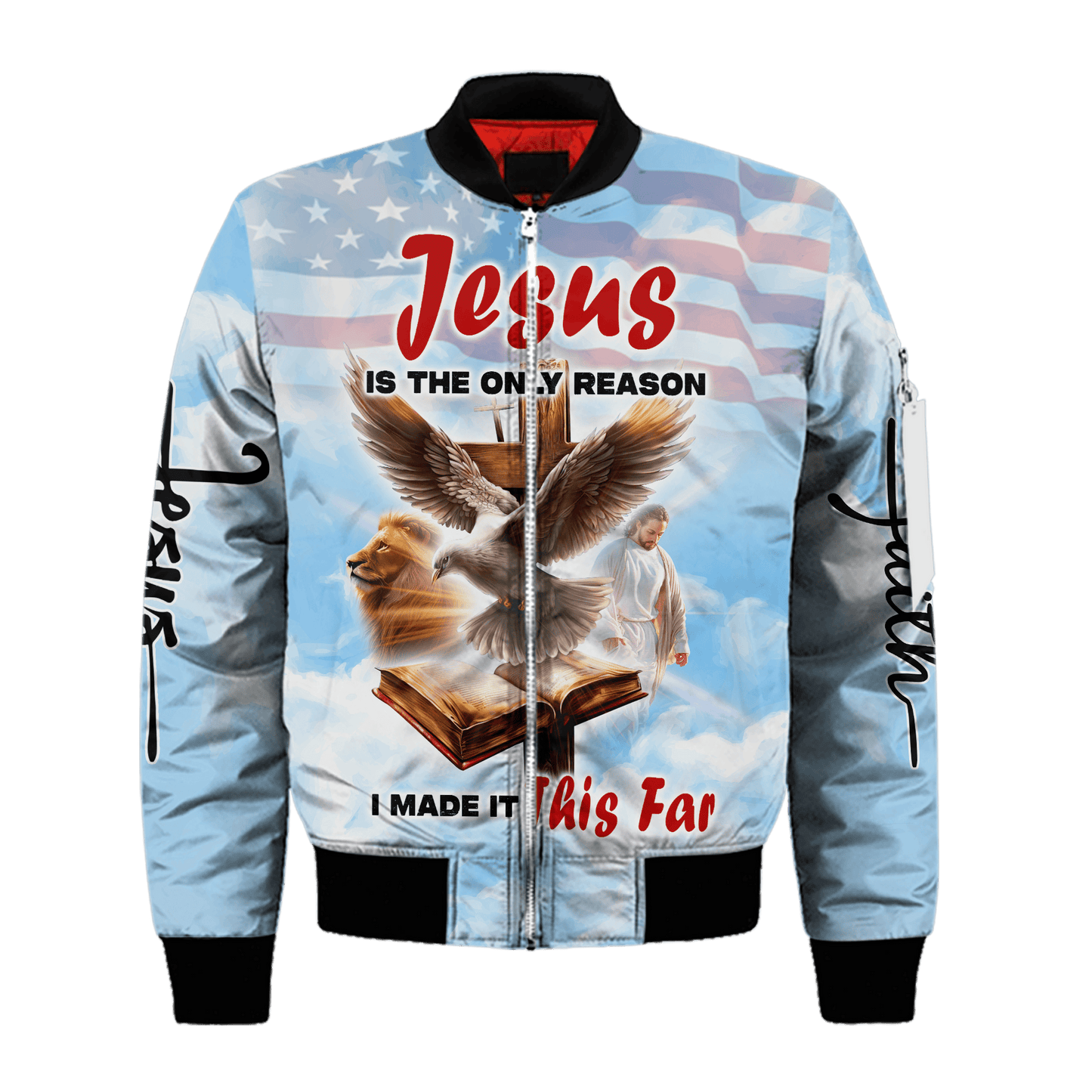 Premium U.S - Jesus is the only reason - Hoodie All over Prints