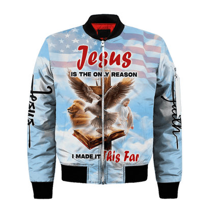 Premium U.S - Jesus is the only reason - Hoodie All over Prints