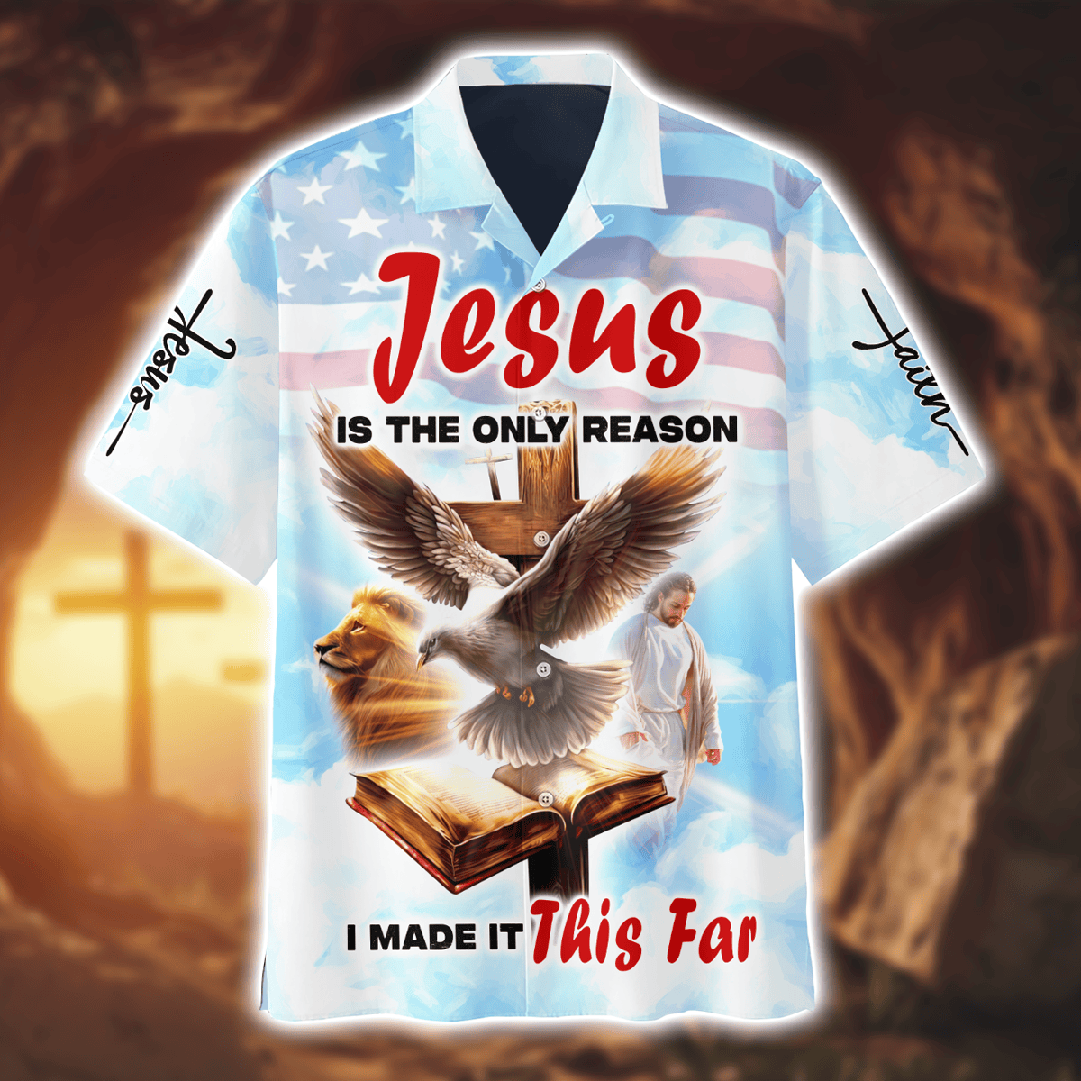 Premium U.S - Jesus is the only reason - Hoodie All over Prints