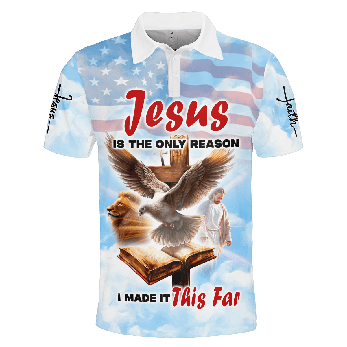 Premium U.S - Jesus is the only reason - Hoodie All over Prints