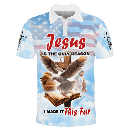 Premium U.S - Jesus is the only reason - Hoodie All over Prints