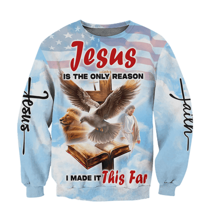 Premium U.S - Jesus is the only reason - Hoodie All over Prints