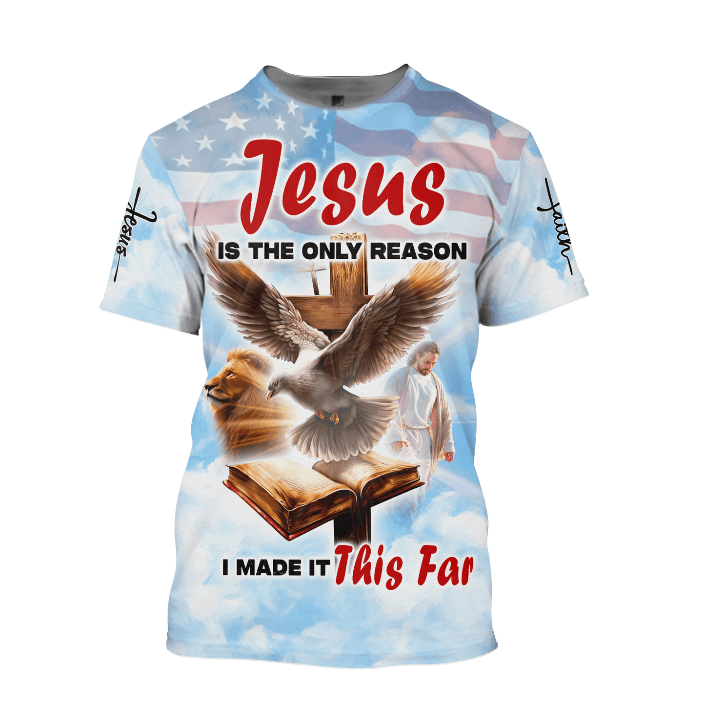 Premium U.S - Jesus is the only reason - Hoodie All over Prints