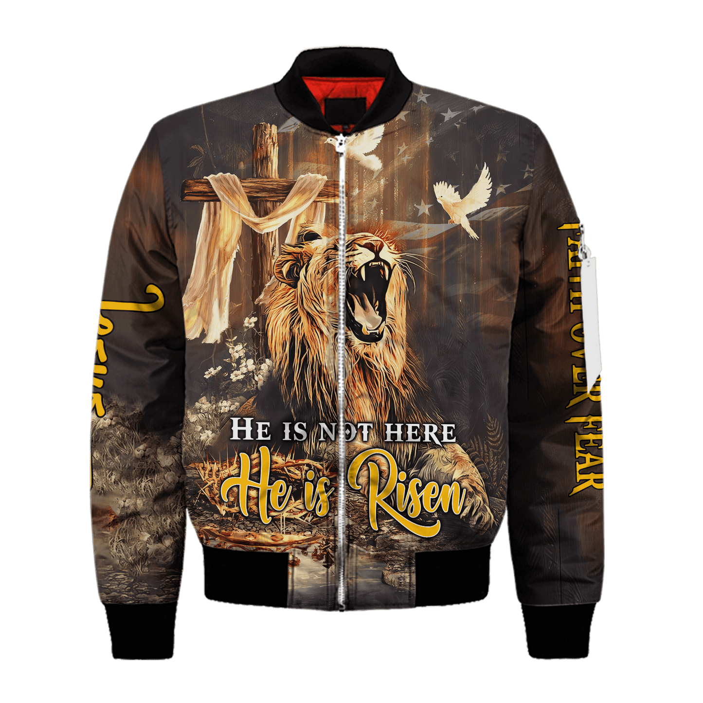 Premium U.S - He is Risen - Hoodie All over Prints, easychoo.com