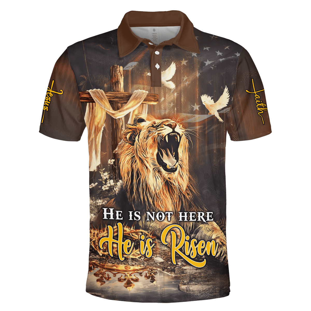 Premium U.S - He is Risen - Hoodie All over Prints, easychoo.com