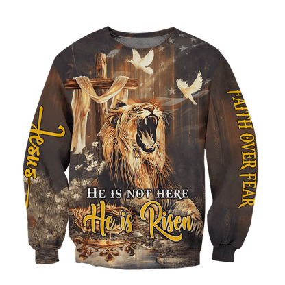 Premium U.S - He is Risen - Hoodie All over Prints, easychoo.com