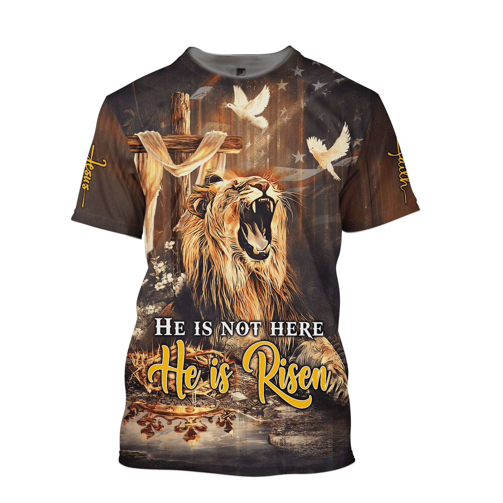Premium U.S - He is Risen - Hoodie All over Prints, easychoo.com