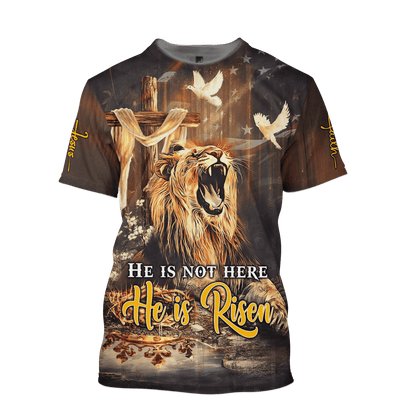 Premium U.S - He is Risen - Hoodie All over Prints, easychoo.com