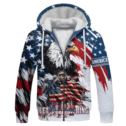 Let Freedom Ring, Independence Day, Veterans Day, T-Shirt , Gifts for veterans, easychoo.com