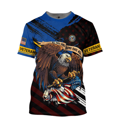 Premium U.S - All Gave Some. Some Gave All - U.S Veteran Shirts , Gifts for veterans