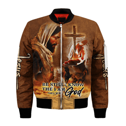 Premium U.S - Be Still And Know That I Am God - All Over Prints Hawaiian Shirt