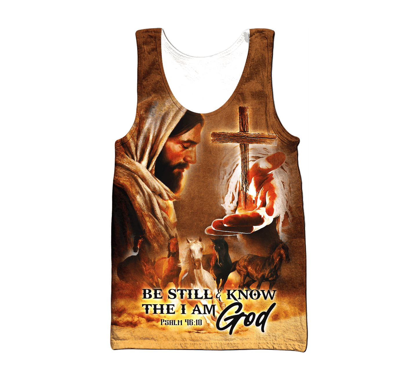 Premium U.S - Be Still And Know That I Am God - All Over Prints Hawaiian Shirt