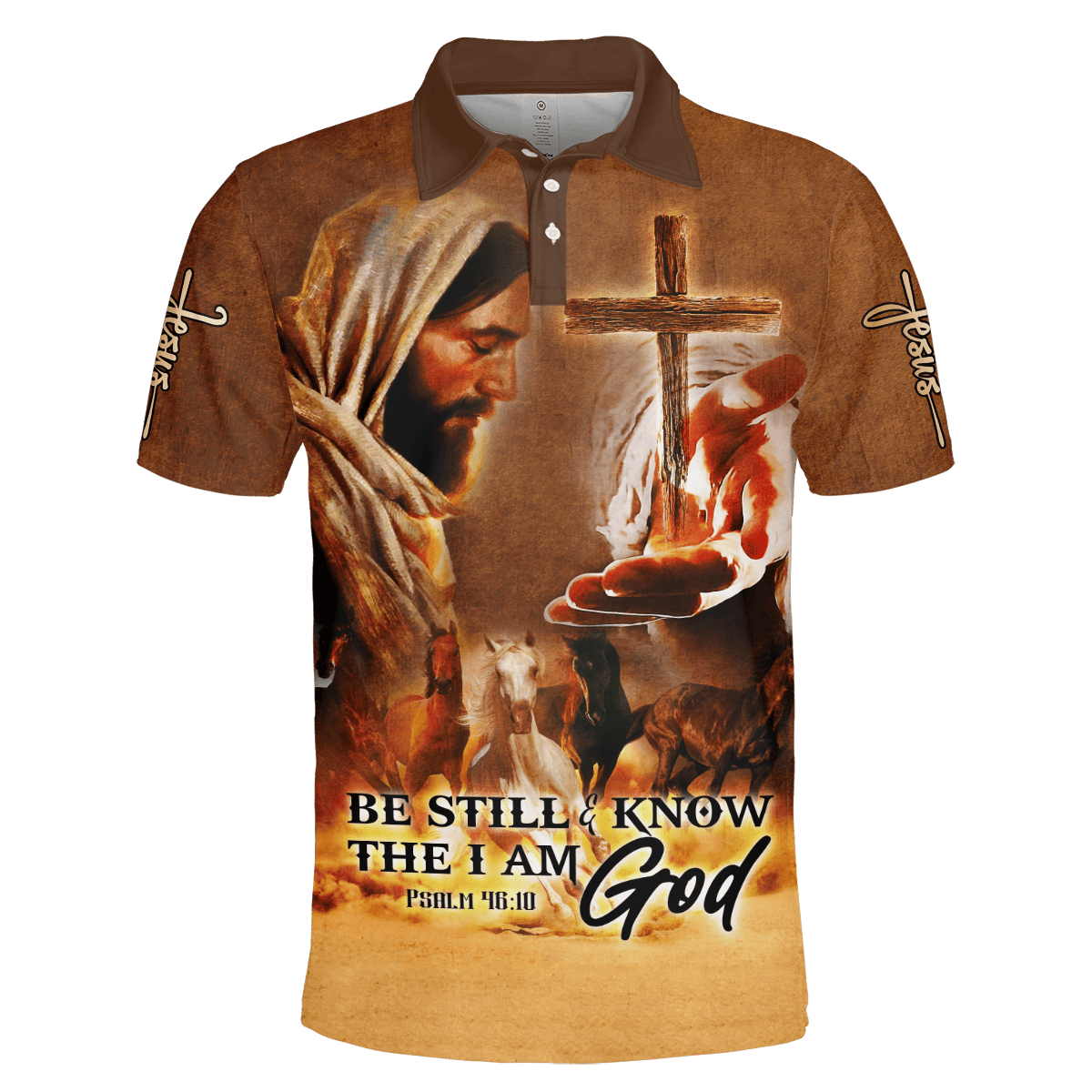 Premium U.S - Be Still And Know That I Am God - All Over Prints Hawaiian Shirt