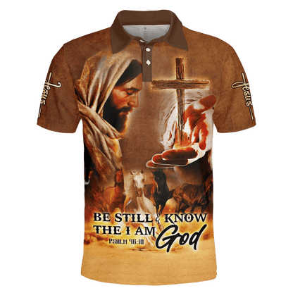 Premium U.S - Be Still And Know That I Am God - All Over Prints Hawaiian Shirt