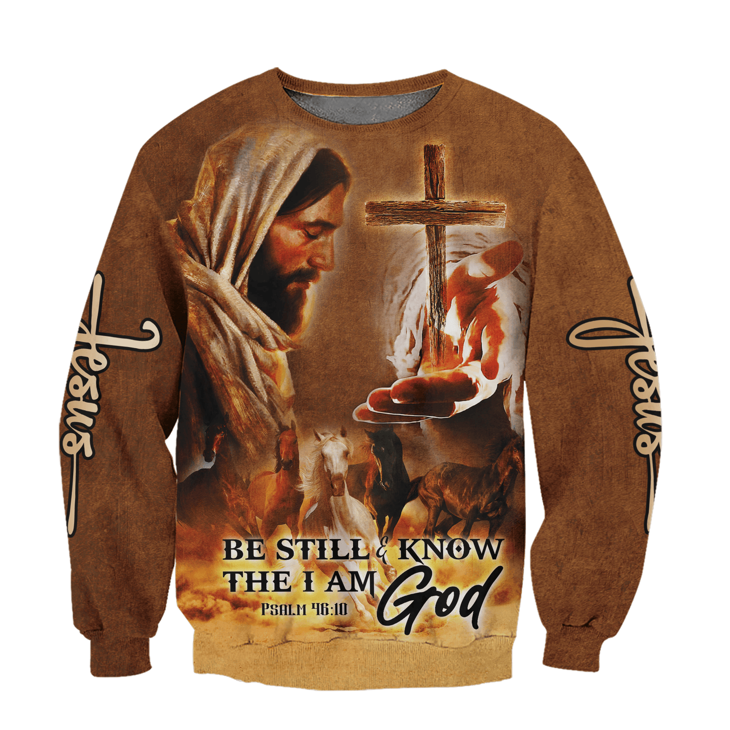 Premium U.S - Be Still And Know That I Am God - All Over Prints Hawaiian Shirt