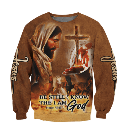 Premium U.S - Be Still And Know That I Am God - All Over Prints Hawaiian Shirt