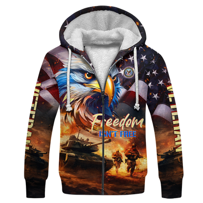 Apparel - Freedom Isn't Free - Veterans Day - Hawaiian Shirt , Gifts for veterans