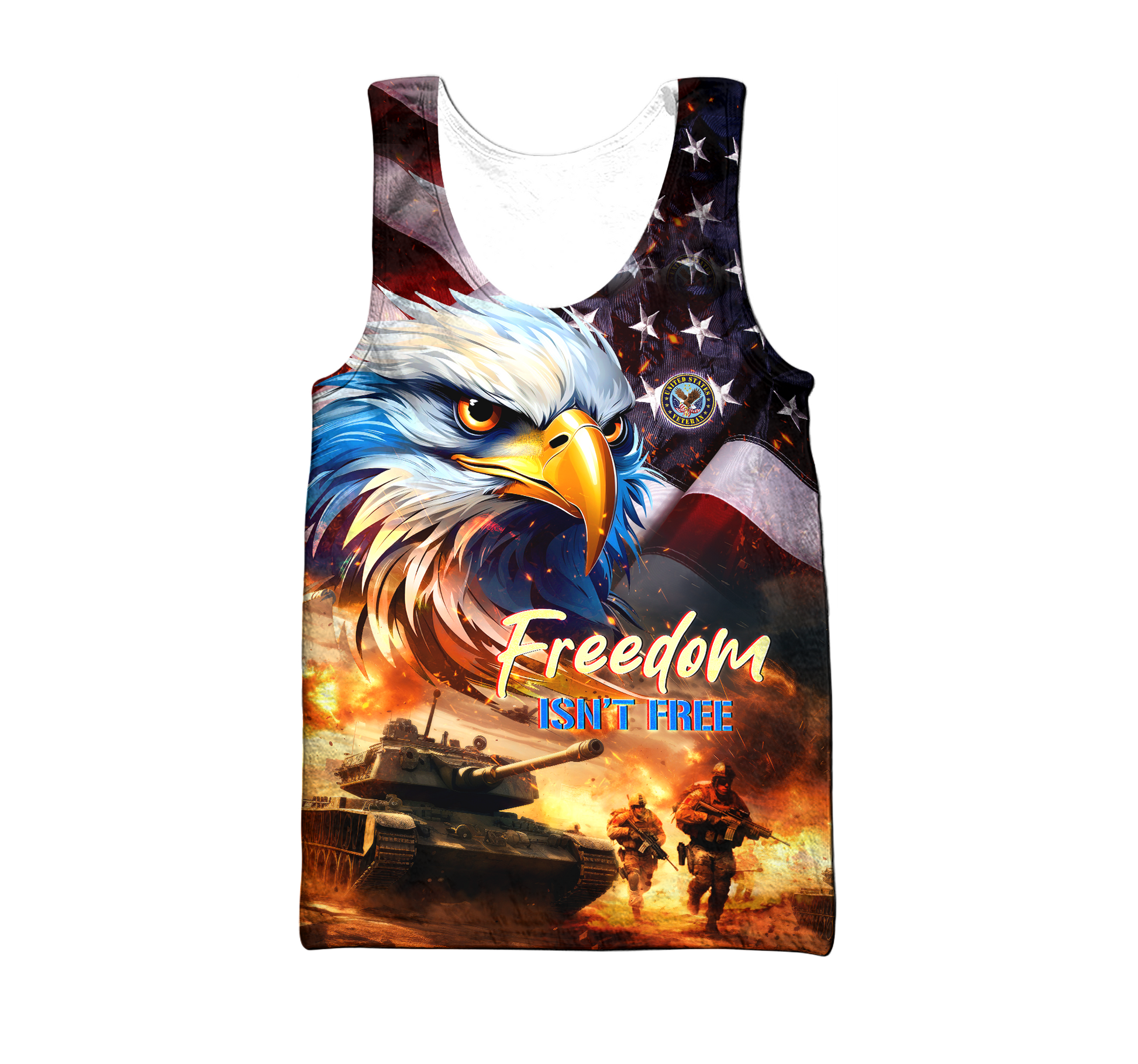 Apparel - Freedom Isn't Free - Veterans Day, T-Shirt , Gifts for veterans, easychoo.com