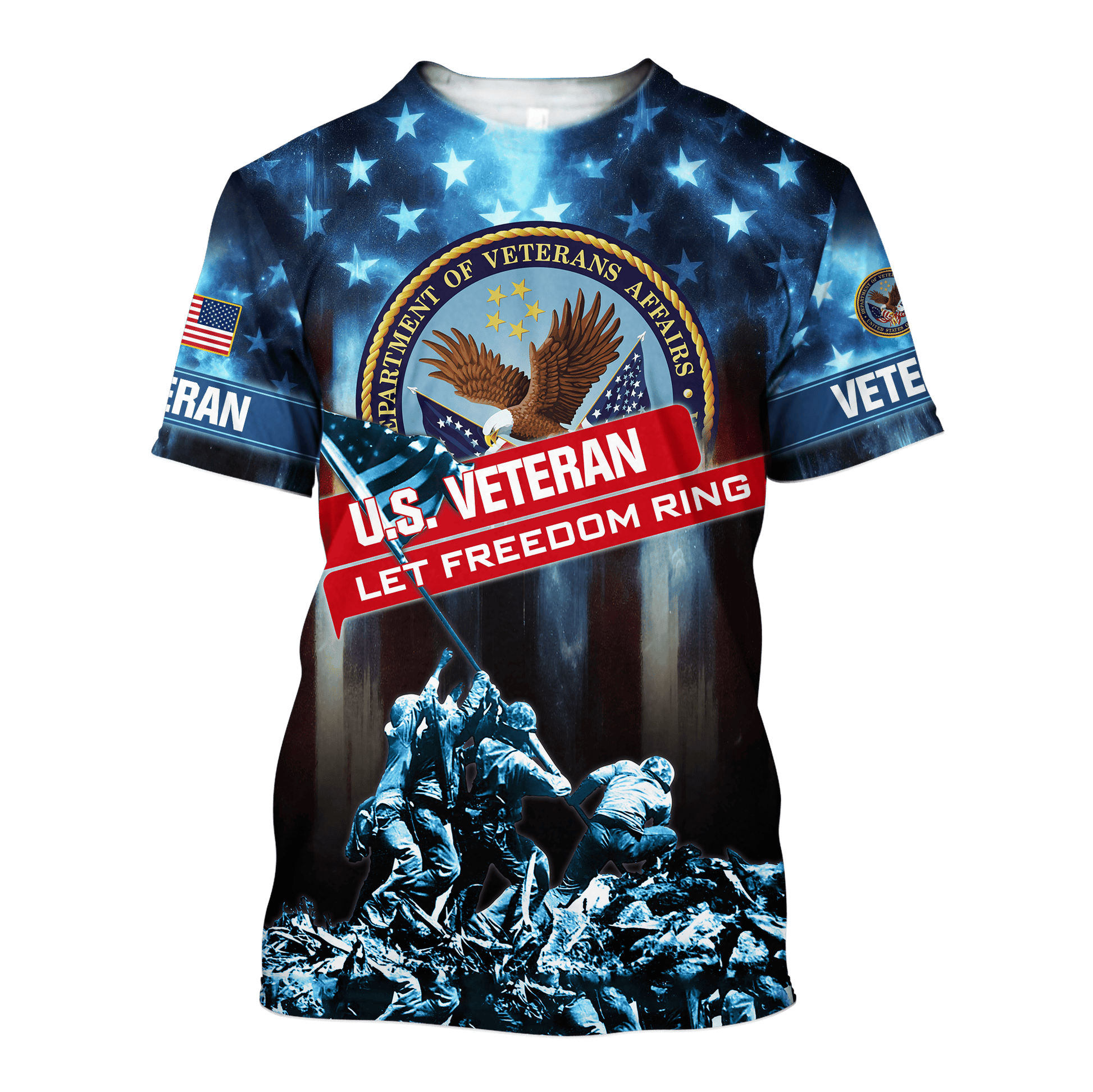 Apparel Veterans Zip Hoodie, Let Freedom Ring, Father's Day, Veterans Day, Gifts For Dad, Gifts For Husband Veteran , Gifts for veterans, easychoo.com