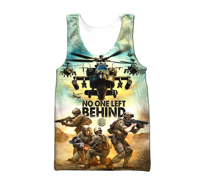 U.S. Veterans, No One Left Behind, Zip Hoodie , Gifts for veterans