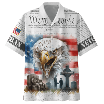 Proudly Served US Veterans, We The People, Zip Hoodie