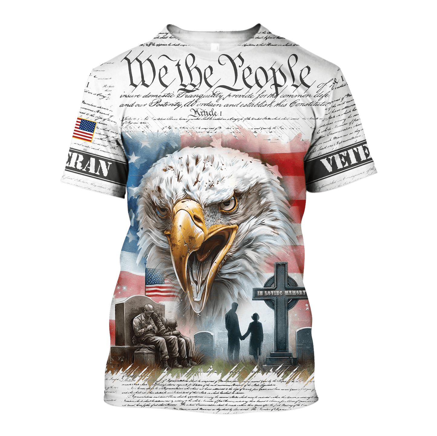Proudly Served US Veterans, Hawaiian Shirt, We The People