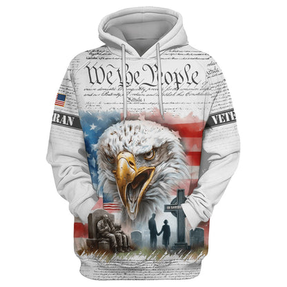 Proudly Served US Veterans, Hawaiian Shirt, We The People