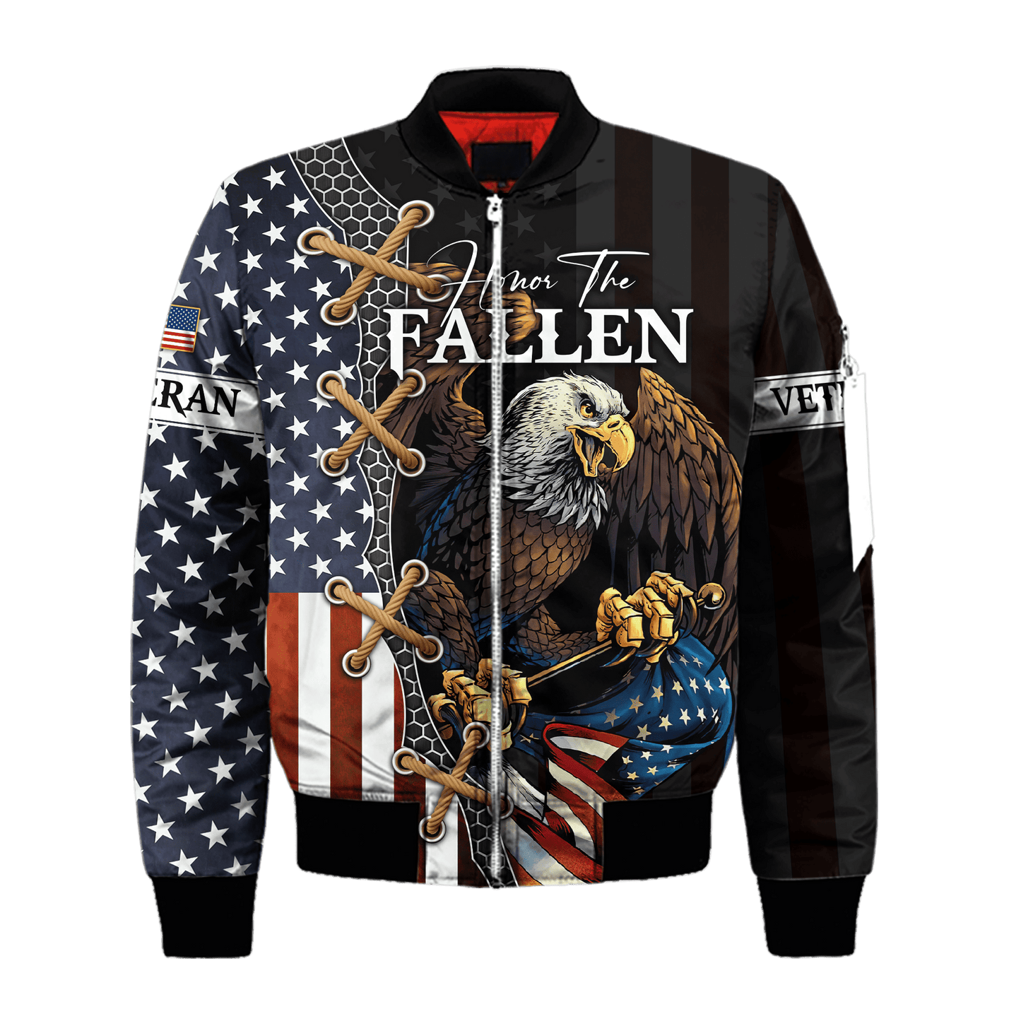 Proudly Served US Veterans, Honor The Fallen, Hawaiian Shirt