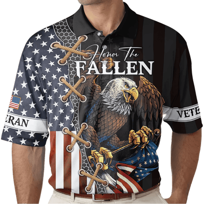 Proudly Served US Veterans, Honor The Fallen, Hawaiian Shirt