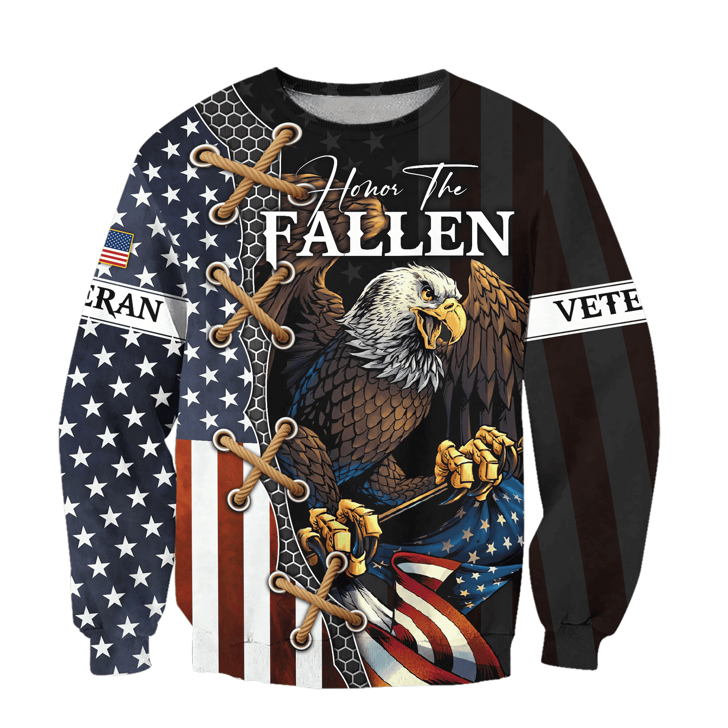 Proudly Served US Veterans, Honor The Fallen, Hawaiian Shirt